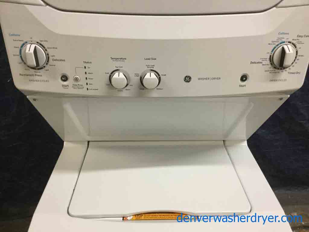 Large Images for Newer Model GE FullSized Stackable 27″ Laundry Center