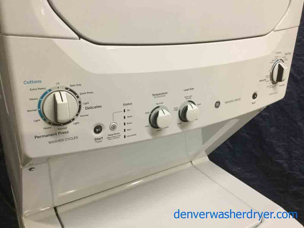 Large Images for Newer Model GE FullSized Stackable 27″ Laundry Center