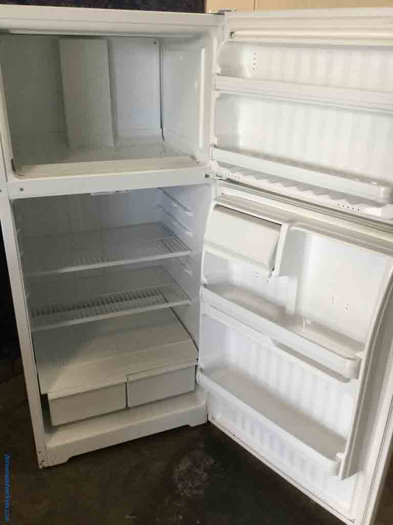 Large Images for Discount Refrigerator, 14 Cu. Ft. Hotpoint(GE), White, Clean, 1Year Warranty