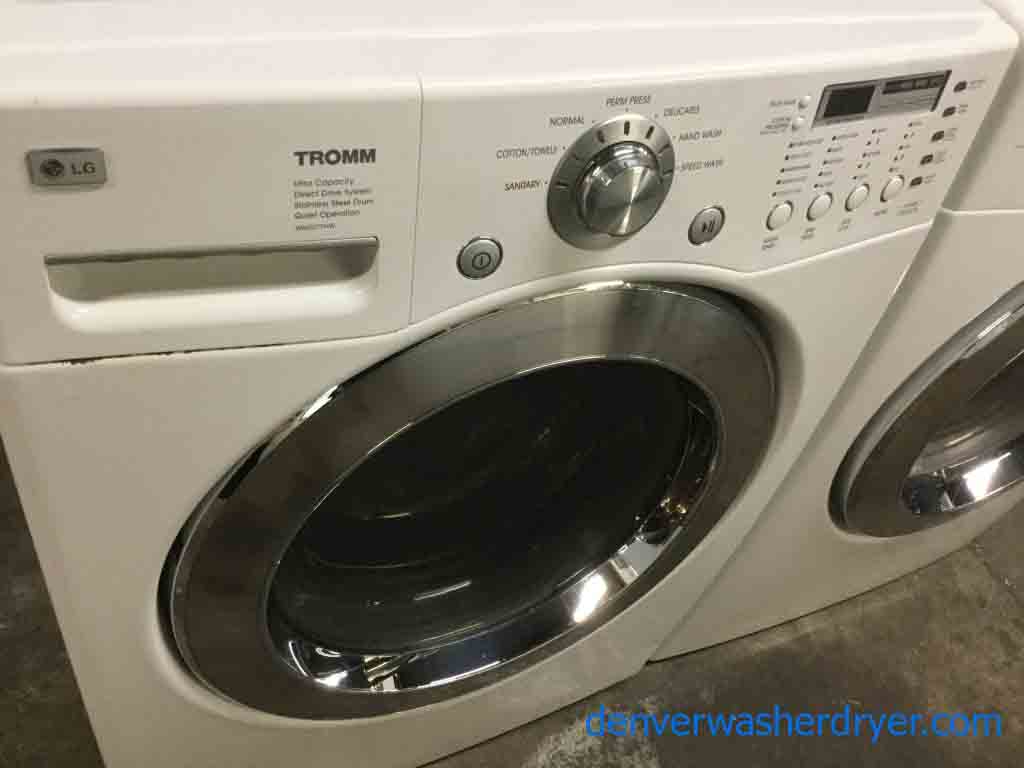 Front-Load Stackable LG Washer|Dryer Set, Sanitary Cycle, 1-Year Warranty!