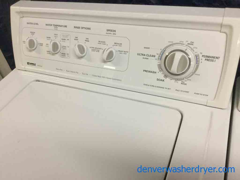 Solid Kenmore 80 Series Set, Heavy-Duty, Direct-Drive, Super Plus Capacity! 1-Year Warranty