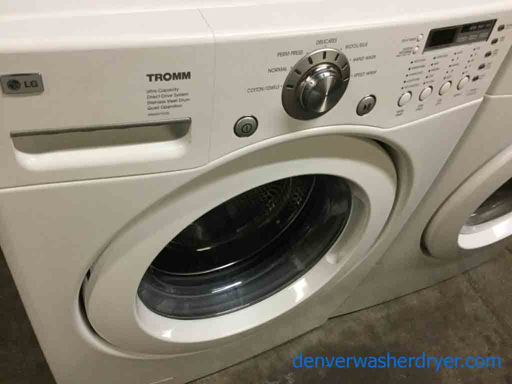 Lovely Stackable LG Washer Dryer Set, Electric, Super Nice!