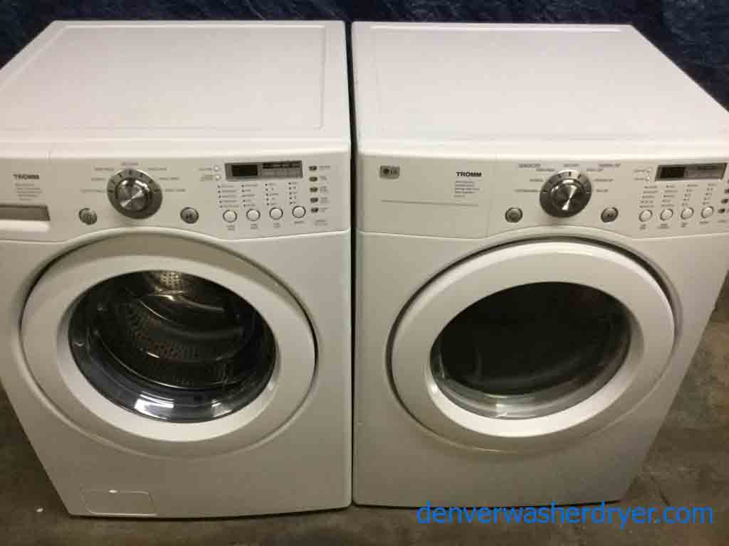 Lovely Stackable LG Washer Dryer Set, Electric, Super Nice!