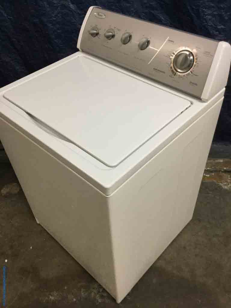 Heavy-Duty Direct-Drive Whirlpool 3.2 CuFt. Washing Machine, Quality Refurbished, 1-Year Warranty