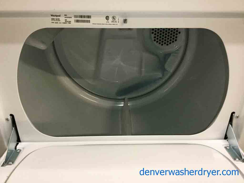 Direct-Drive Whirlpool Washer, Electric Dryer, Super Capacity, Heavy-Duty, Quality Refurbished Appliances