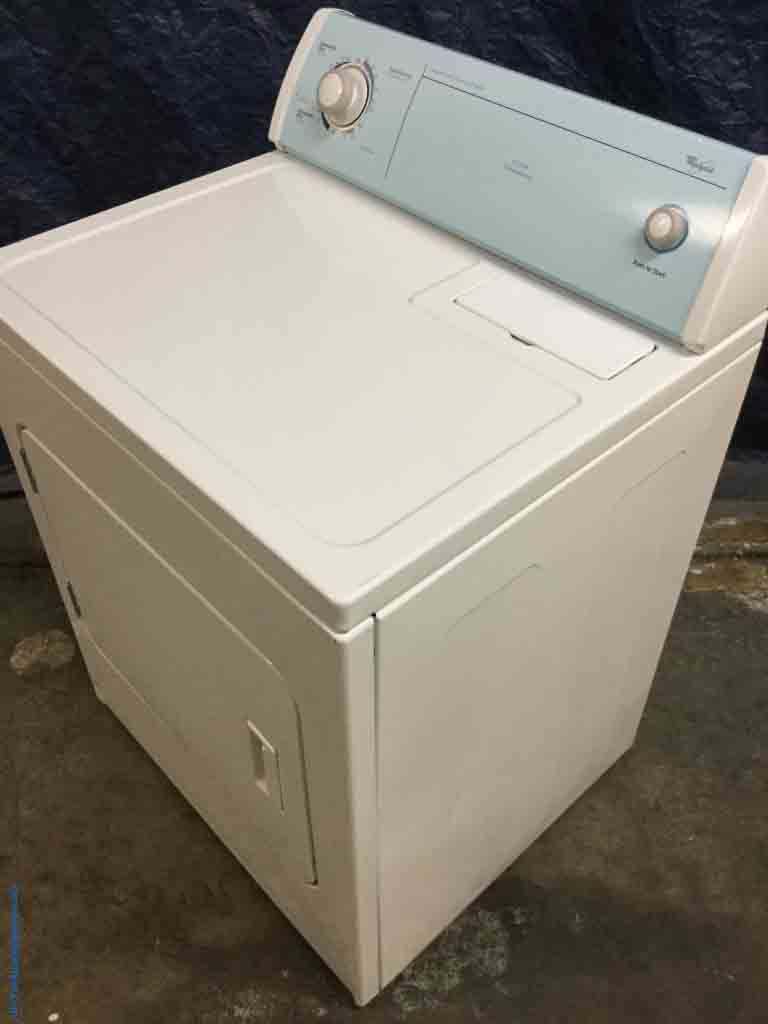 Extra Large Capacity Electric Dryer by Whirlpool, Slim 26″ Depth