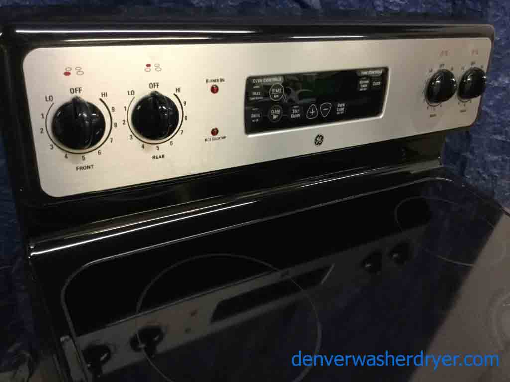 Large Images for GE Stainless GlassTop Range, 220V, Self