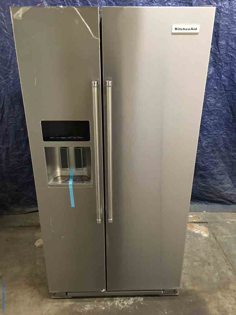 Brand-New KitchenAid Counter Depth Refrigerator, Stainless Steel, 22.7 Cu. Ft., 36″ Wide