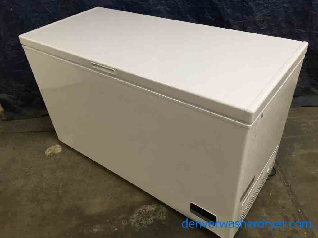 New 14 CU. FT. Chest Freezer with Built-in Wi-Fi Connectivity!