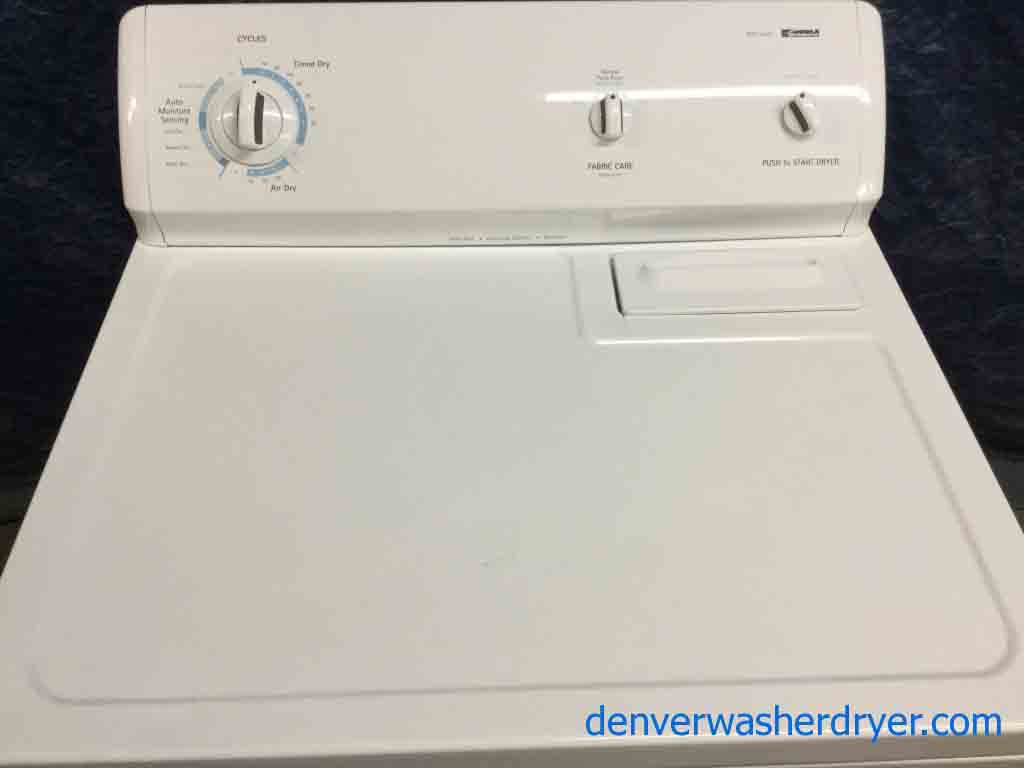 Large Images for XL Capacity Kenmore Electric Dryer Slim 26″ Depth, 1