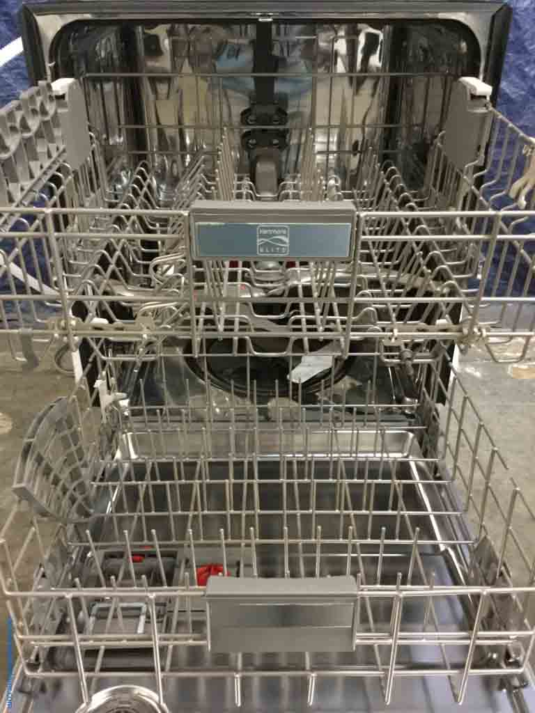 Used Stainless Dishwasher, Kenmore Elite, 24″ Built-In with Hidden Controls, 5-Year Warranty!-Brand-New Frigidaire Stackable(Unitized) Laundry Center, Electric, Titanium Color, Energy Star, 1-Year Warranty