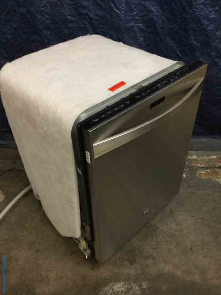 Used Stainless Dishwasher, Kenmore Elite, 24″ Built-In with Hidden Controls, 5-Year Warranty!-Brand-New Frigidaire Stackable(Unitized) Laundry Center, Electric, Titanium Color, Energy Star, 1-Year Warranty