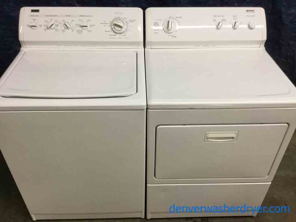 King Size Kenmore Elite Washer Dryer Set, +New Incredible Insignia Freezer