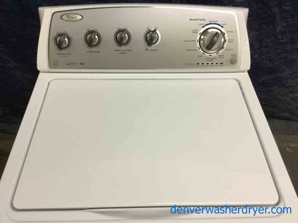 Full-Sized Whirlpool Washing Machine, Energy-Star, Like New! 1-Year Warranty