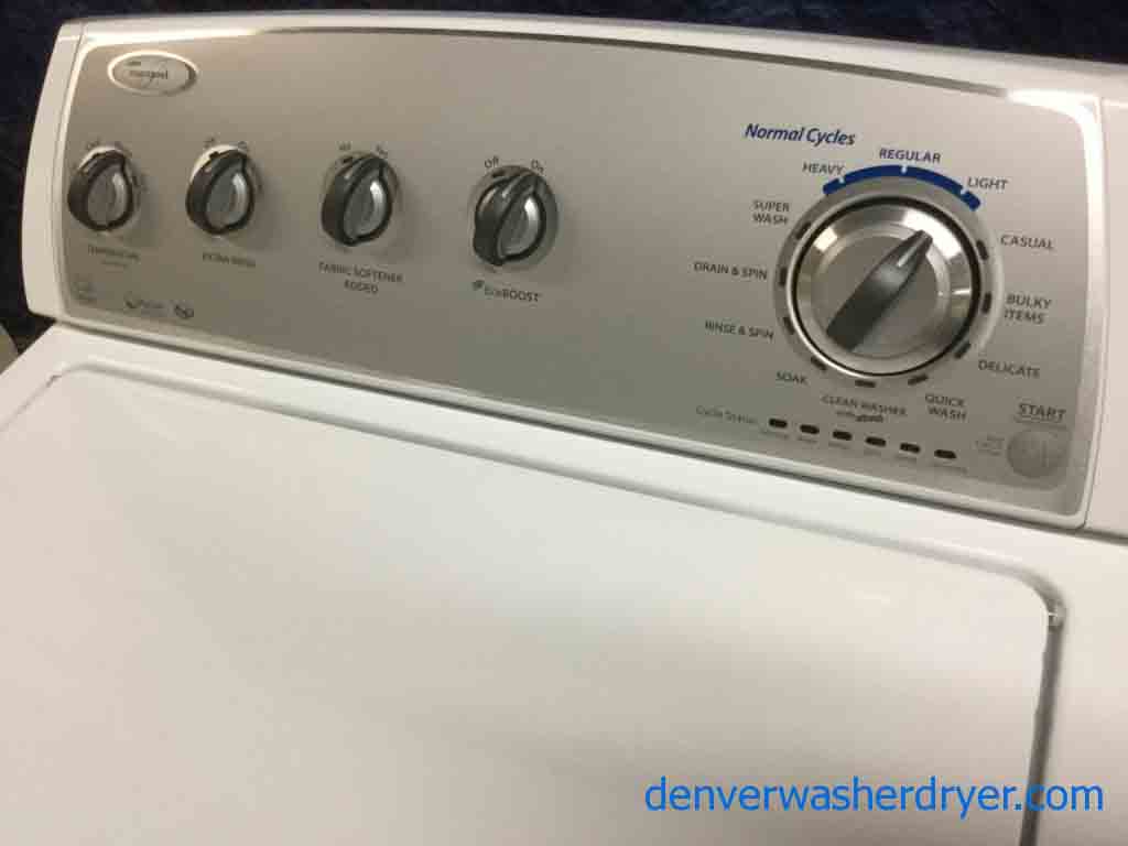 Full-Sized Whirlpool Washing Machine, Energy-Star, Like New! 1-Year Warranty