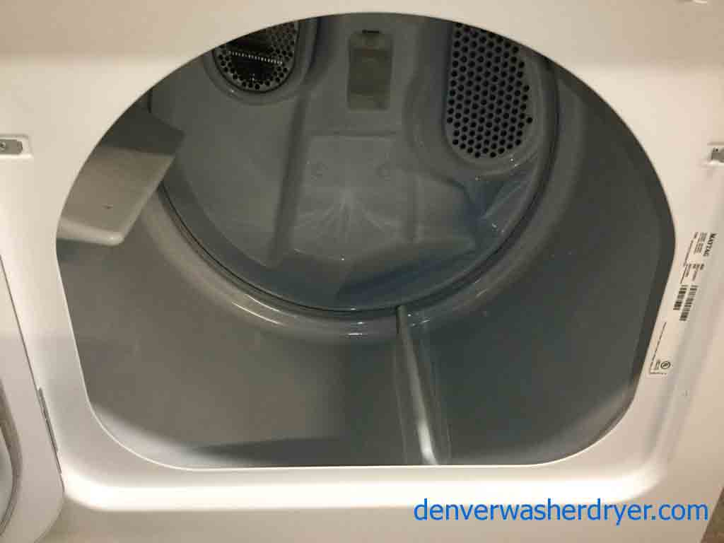 Maytag Washing Machine w/Agitator, Electric Dryer, Commercial Technology, 1-Year Warranty!