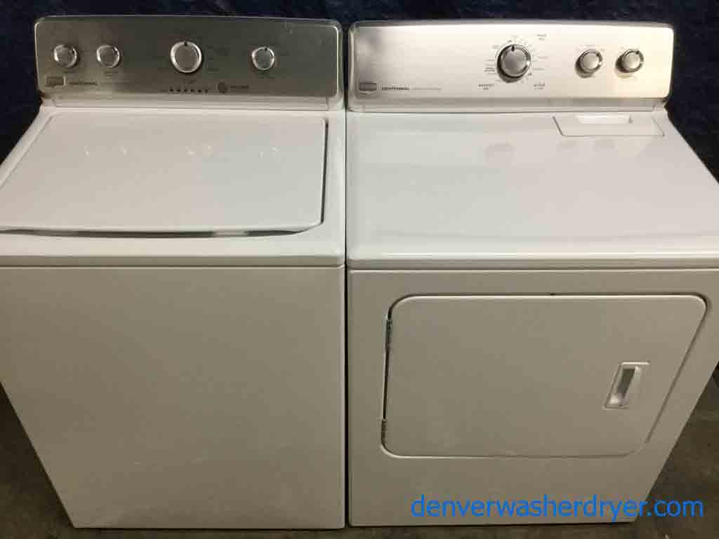 Maytag Washing Machine w/Agitator, Electric Dryer, Commercial Technology, 1-Year Warranty!