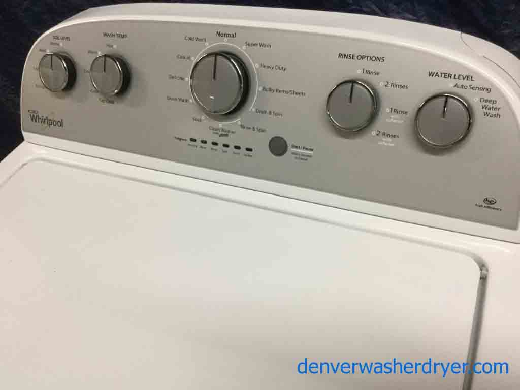 Perfect Whirlpool Washing Machine, Full-Size, Loaded with Options, 1-Year Warranty!
