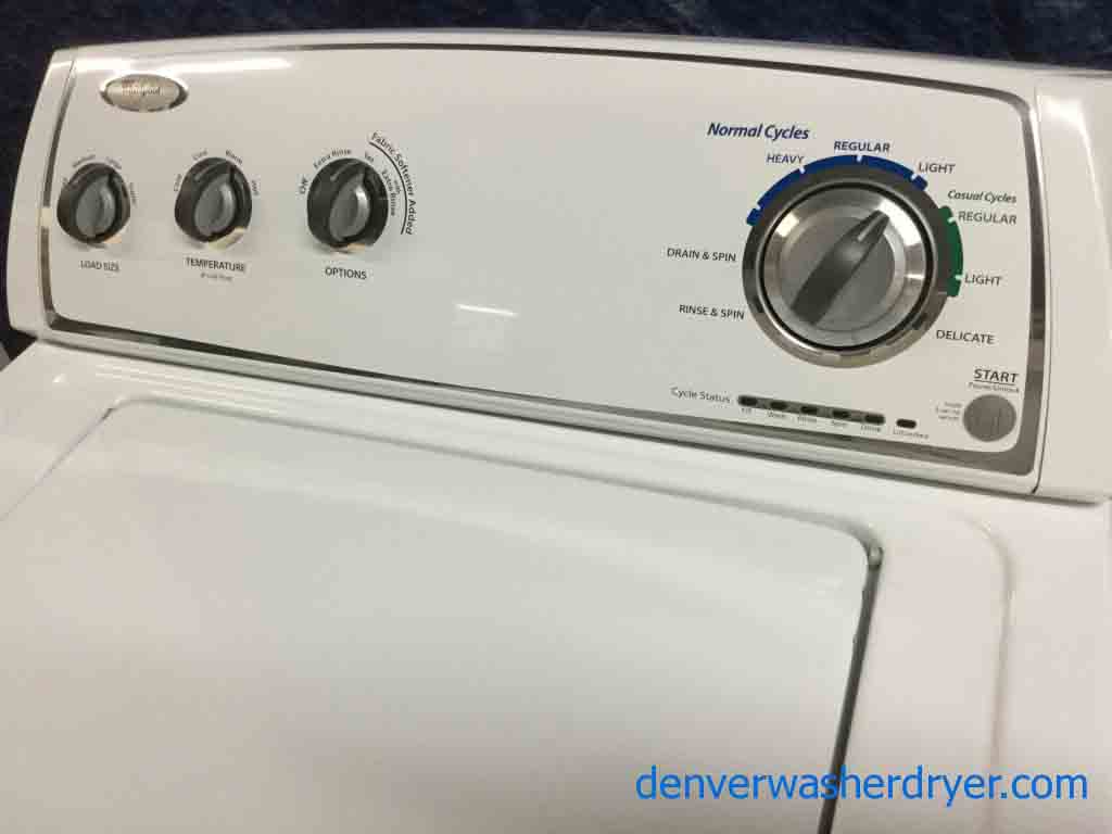 Astounding Whirlpool Full Size Laundry Set, Electric, 1-Year Warranty