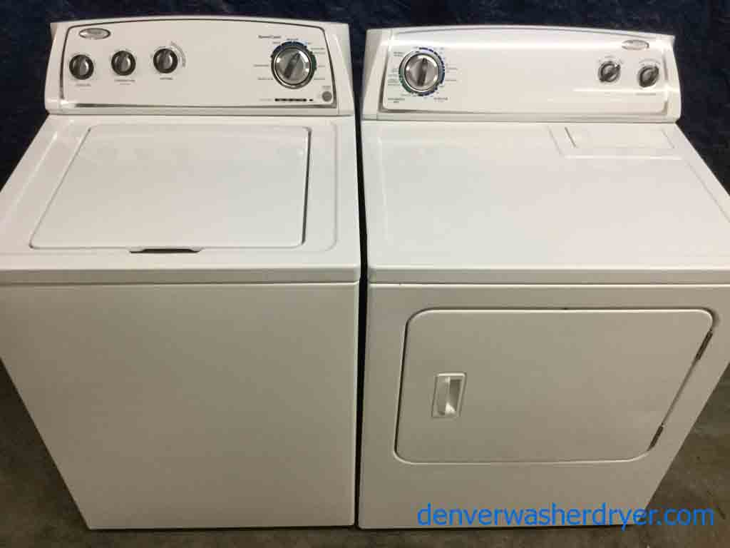 Astounding Whirlpool Full Size Laundry Set, Electric, 1-Year Warranty