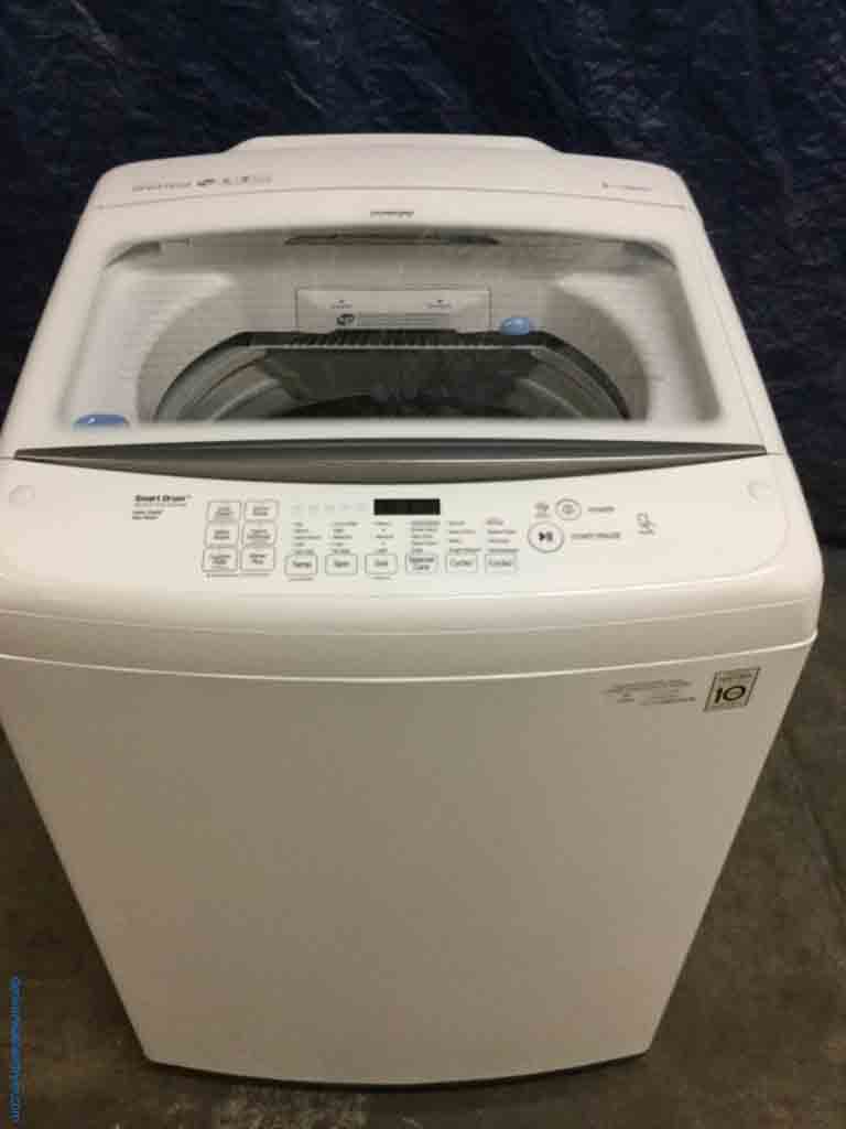 New LG 4.5 Cu. Ft. Top-Load Washing Machine, Direct-Drive in White, 1-Year Warranty!