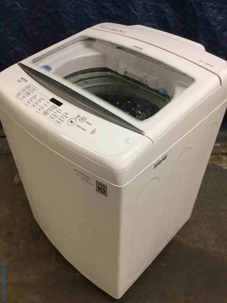 New LG 4.5 Cu. Ft. Top-Load Washing Machine, Direct-Drive in White, 1-Year Warranty!