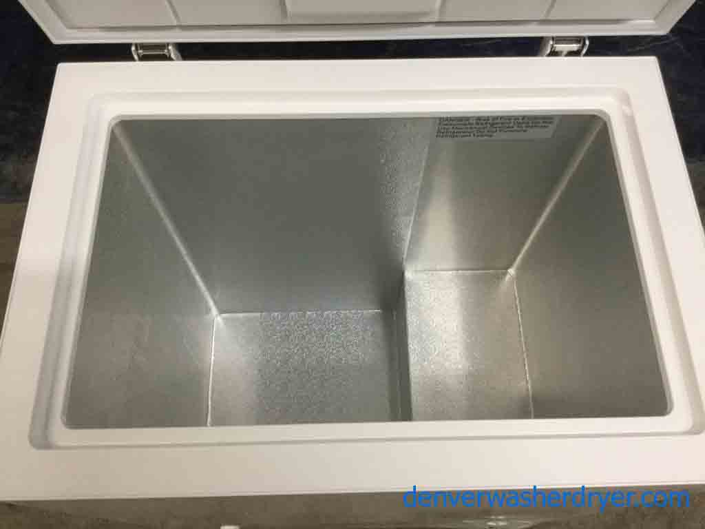Cute Little 5 Cu. Ft. Chest Freezer by Insignia, NEW, 1-Year Warranty