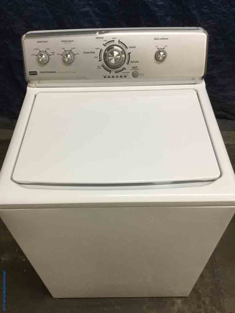 Fully Featured Maytag Washing Machine, Full-Sized, 1-Year Warranty