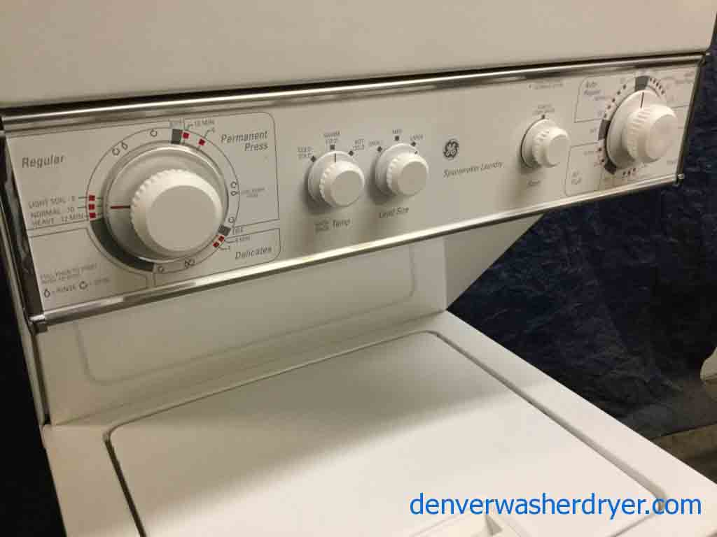Large Images for GE Spacemaker 24″ Wide Stackable (Unitized) Laundry