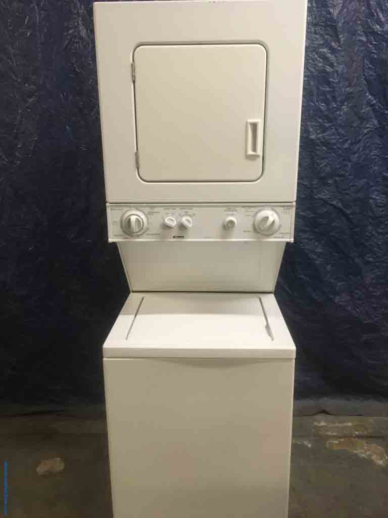 24″ Wide Stacked (Unitized) Laundry Center, Heavy-Duty Direct-Drive, Electric, Kenmore