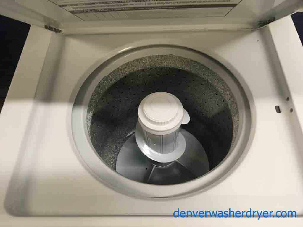 24″ Wide Stacked (Unitized) Laundry Center, Heavy-Duty Direct-Drive, Electric, Kenmore