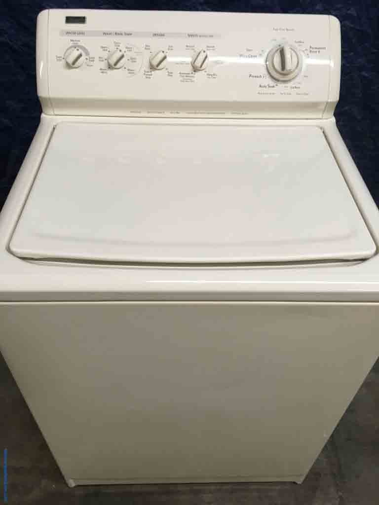 Single Bisque Kenmore Elite Direct-Drive Washer with 1-Year Warranty!