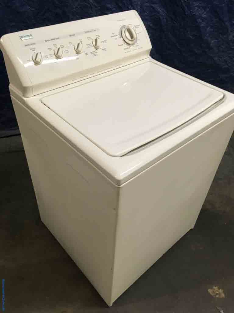 Single Bisque Kenmore Elite Direct-Drive Washer with 1-Year Warranty!
