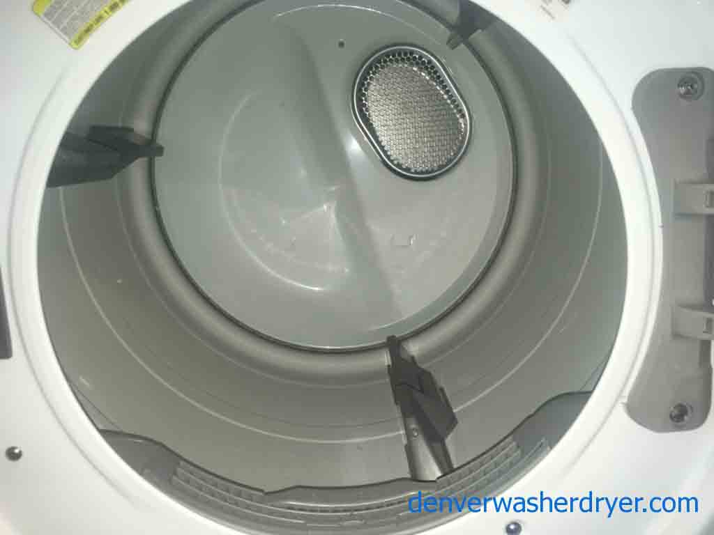 Glorious White Samsung Electric Dryer