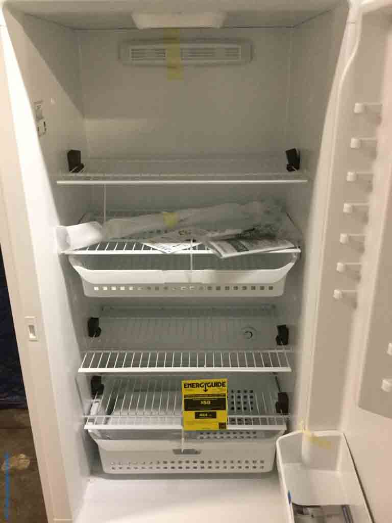 Frigidaire 21 Cu. Ft. Upright Freezer, NEW, Frost Free, Minor Cosmetic Damage