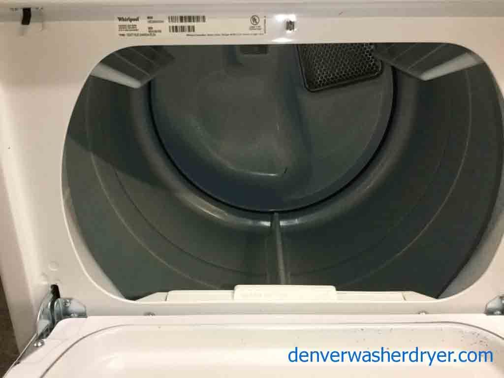 Modern Whirlpool Electric Dryer, 27″ Wide, AccuDry Sensor Drying, 1-Year Warranty!