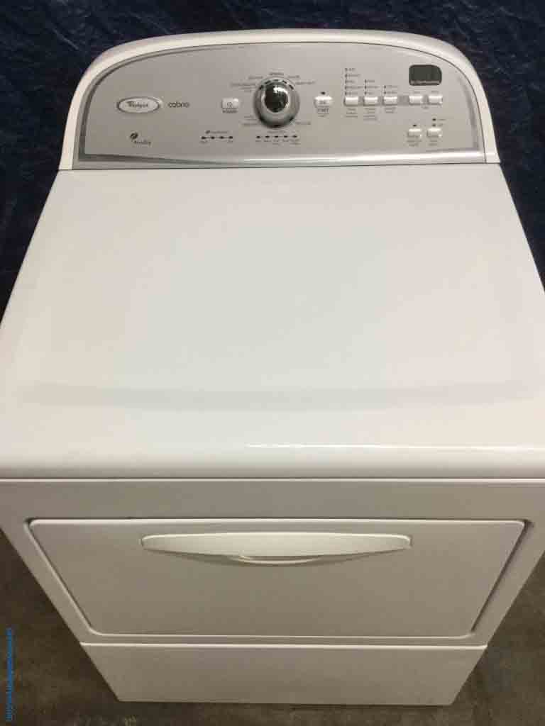 Modern Whirlpool Electric Dryer, 27″ Wide, AccuDry Sensor Drying, 1-Year Warranty!