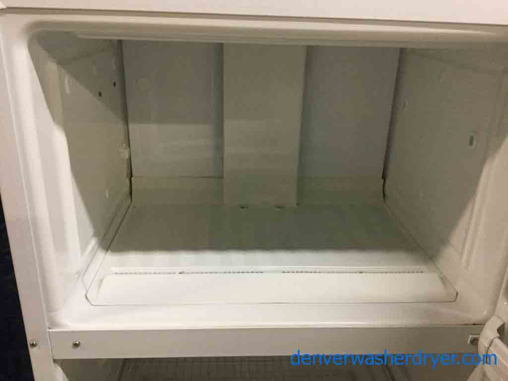 MERRY CHRISTMAS!!!!  Discount Refrigerator, 14 Cu. Ft., White, Hotpoint(GE), 1-Year Warranty!