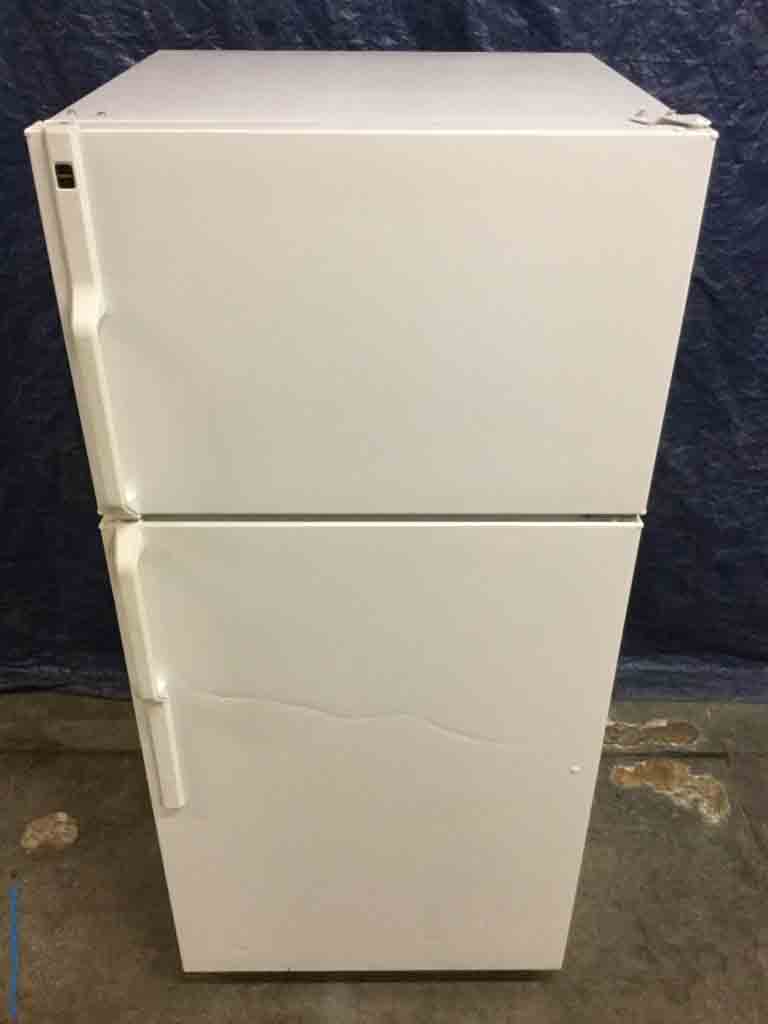 MERRY CHRISTMAS!!!!  Discount Refrigerator, 14 Cu. Ft., White, Hotpoint(GE), 1-Year Warranty!