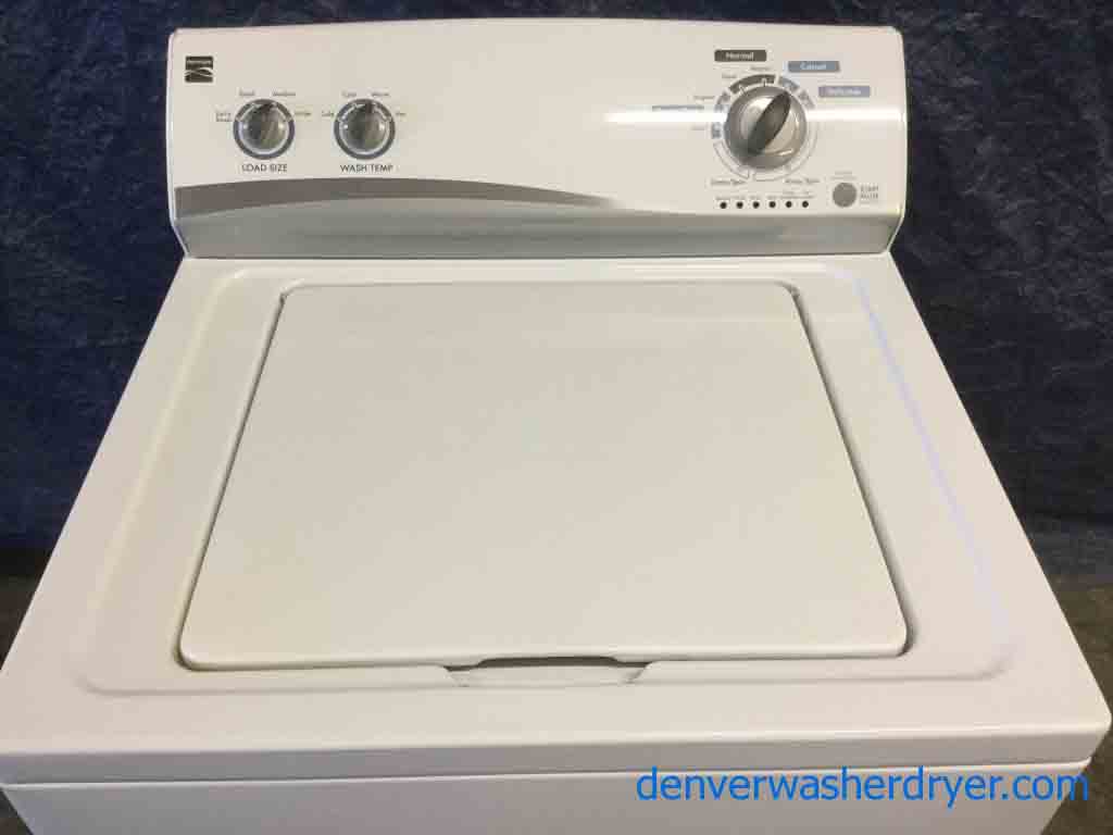 R1928—Fantastic Kenmore Washing Machine With Agitator, 6-Cycle, Full Size, 1-Year Warranty