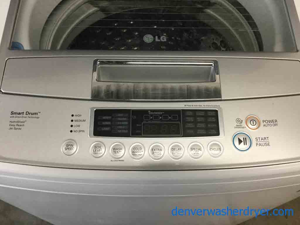 Fancy Top-Load LG Direct-Drive Washing Machine, 4.5 Cu. Ft., 1-Year Warranty