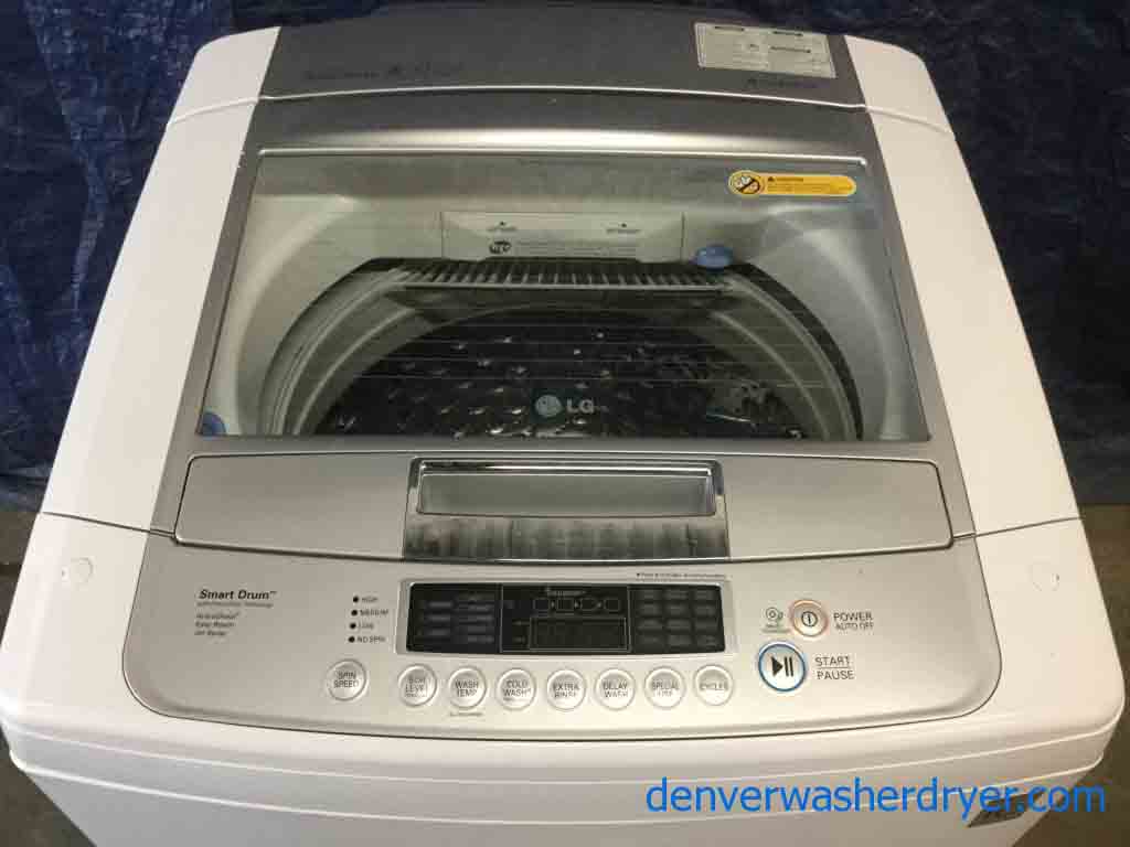 Fancy Top-Load LG Direct-Drive Washing Machine, 4.5 Cu. Ft., 1-Year Warranty