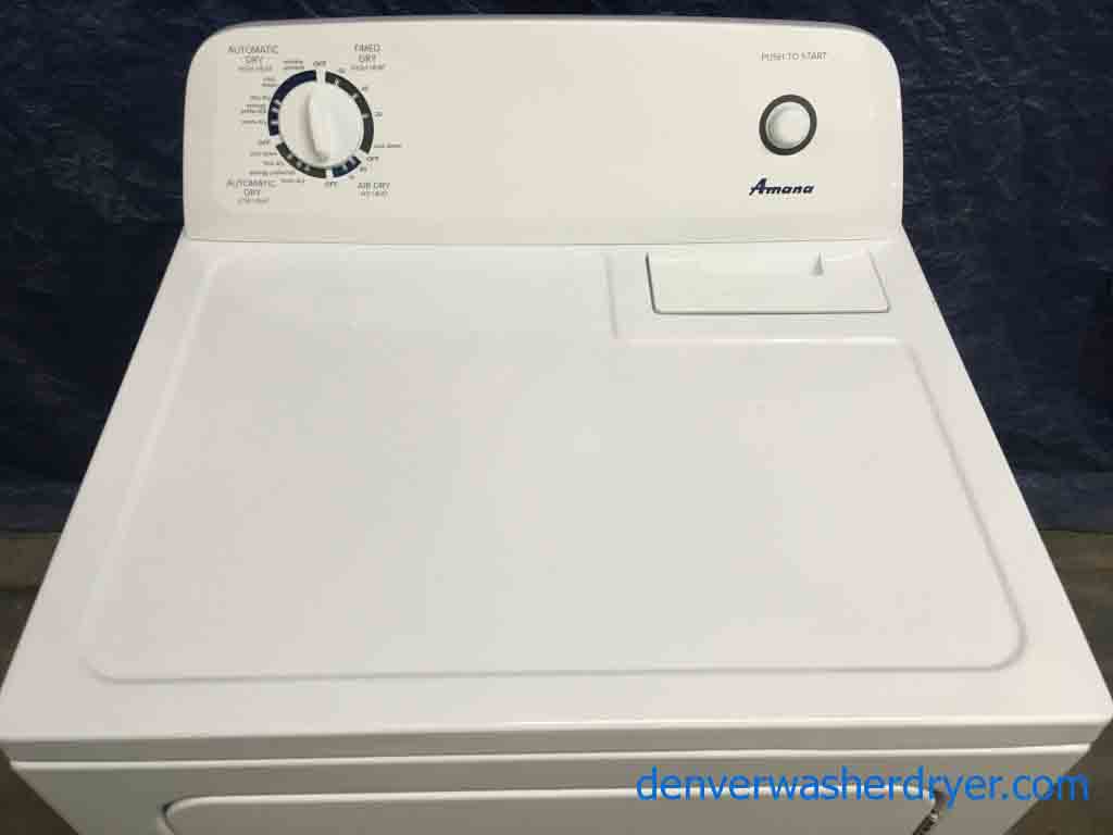 Amazing Amana Dryer. 1 Year Warranty