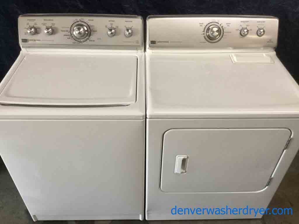 Heavy-Duty Maytag Direct-Drive Washer, Electric Dryer, Energy Star, Quality Refurbished
