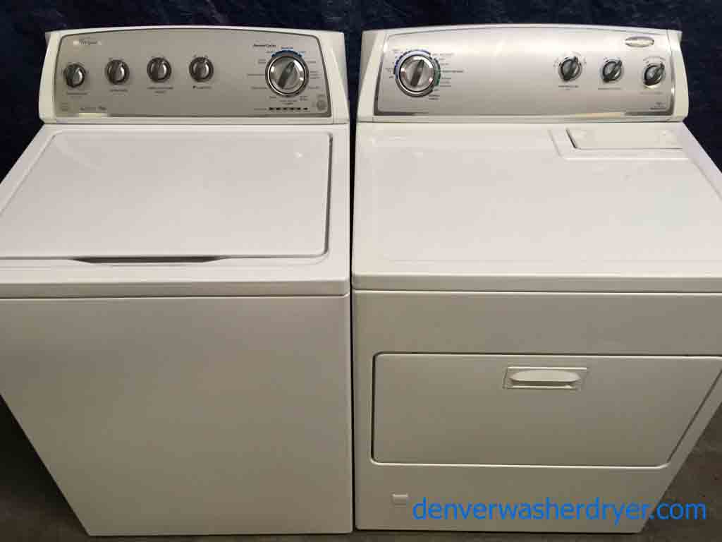 Whirlpool GAS Washer dryer set, 1-Year Warranty