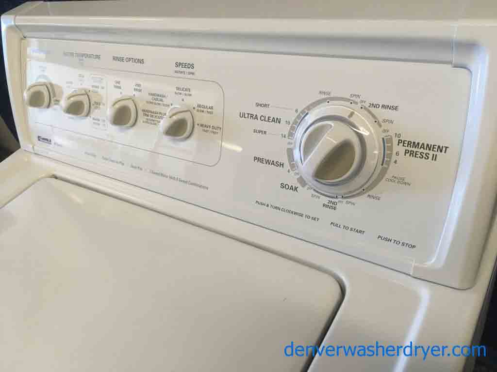 Kenmore 80 series washer 1 year warranty