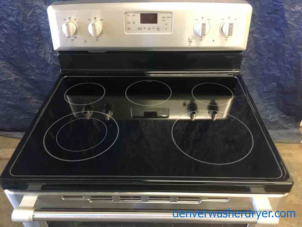 Large Images for Barely Used , GlassTop Maytag Range with Aqua Lift