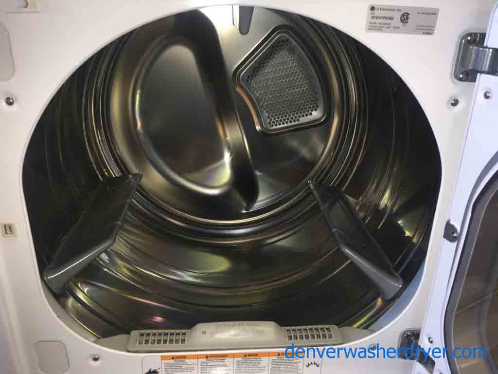 Futuristic LG Washer and Dryer set! With 1 Year Warranty