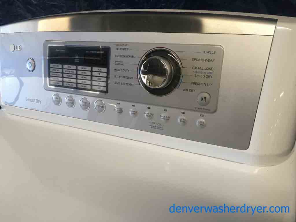 Futuristic LG Washer and Dryer set! With 1 Year Warranty