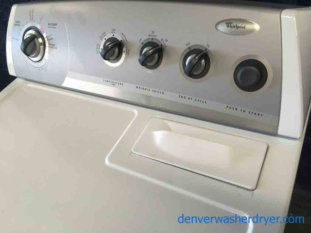 Wondrous Whirlpool Dryer with 1 year warranty